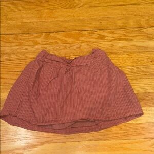 Casual Burnt orange/red Skort